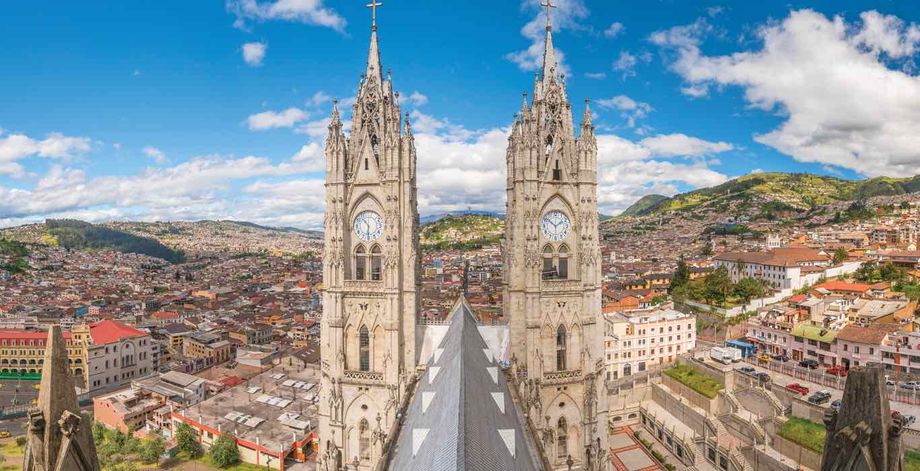 Quito historic center Quito historic center